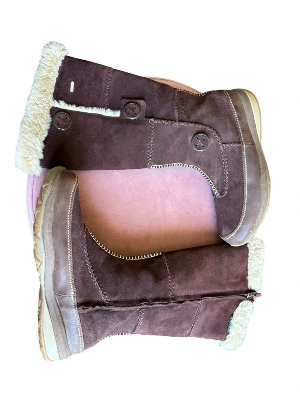TECNICA PATCHWORK HIGH TCY WINTER BOOT BROWN WOMEN'S size 10.